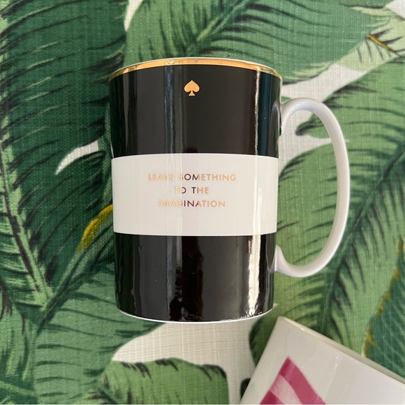 Kate Spade • Lenox • Take a Bow & Leave Something To the Imagination Mugs • S/2 - Picture 3 of 6